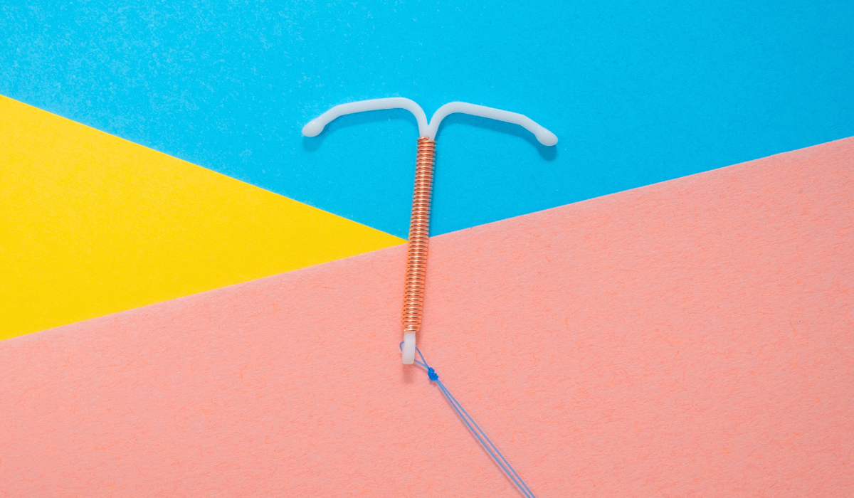 photo of IUD women’s health device
